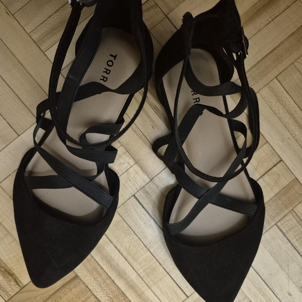 Torrid Black Strappy Women's Shoes